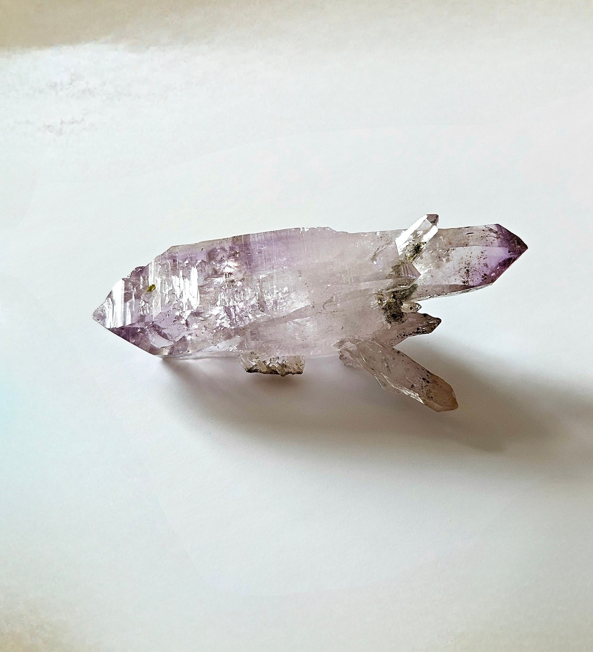 Amethyst Zepter Amethyst Guerrero, Mexico Doppelender mit vielen kleinen Kristallen